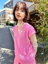 ロイジー(roijir) 表参道roijir ウルフボブ×顔周りレイヤー