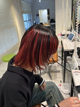 アジールヘア 池袋東口店(agir hair) ブリーチデザインカラーイメチェンヘアスタイル池袋東口