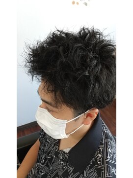 ヘアーサロン くらなみ ２ブロックスタイル＋ツイストパーマ