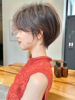 ビュートヨナカ(VIEW TOYONAKA)&nbsp;くびれショート/前髪カット/白髪ぼかし/大人ショート/阪急豊中