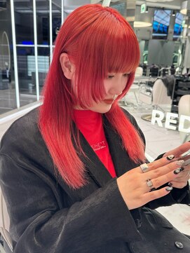 レディアル 渋谷(REDEAL) 韓国ヘア/ブリーチ/暖色カラー/ワンホン【レイヤー/渋谷】