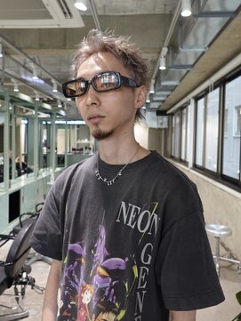 ロジ(loji) Y2Kグレージュスパイキーショート