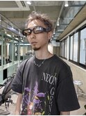 Y2Kグレージュスパイキーショート
