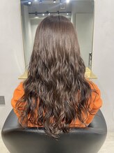アーク 表参道(arc) コテ巻き風ロングパーマ