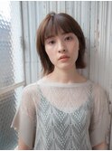 切りっぱなしボブ