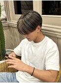 men's cut × highlight