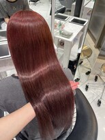 フォルテ ティアラ 横浜店(FORTE TIARA)&nbsp;髪質改善カラー  チェリーレッド