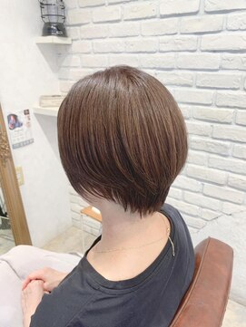 マジック(MAGIC) 【髪質改善】丸みショート&ベージュカラー