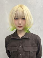 ガルテ(GARTE) デザインカラー/エンドカラー/抜きっぱなし/ボブ/ウルフ