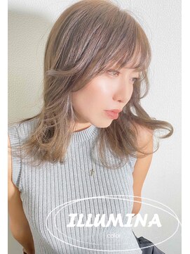 スターゴールド(STAR GOLD) 【顔周りレイヤー】×【イルミナでキレイ系透明感カラー】