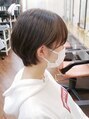 アーサス バイ ヘッドライト 佐久平駅南2号店(ursus by HEADLIGHT) 大人気耳かけショートボブ☆