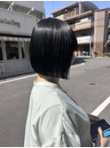 大人ボブ大人ショート酸性ストレート縮毛矯正都島