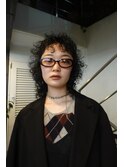 ハードパーマレイヤースタイル