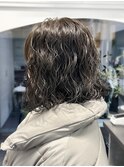 【白石】ボブスパイラルパーマウェーブヘア原宿学割