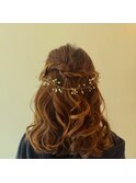 ヘアセット/ヘアアレンジ/二次会/大人美人/韓国風＠30代40代50代