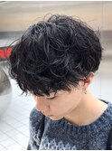 fifth緩めシャドウパーマ波巻きスパイラルパーマ韓国ナチュラル