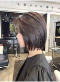 暑い夏にお洒落ボブ