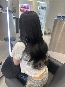 アルドーレフィエロ シンサイバシ(Ardore fiero shinsaibashi) 黒染めじゃないアッシュブラック 20代30代40代