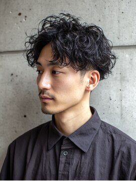 キャンバス バイ ネオリーブ 横浜西口(Canvas by neo.) マッシュ/スパイラル/センターパート/ニュアンスパーマ/横浜