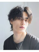 リベルテ グリット(Liberte Grit)&nbsp;20代30代人気メンズウルフアップバング韓国モテ髪ツーブロック