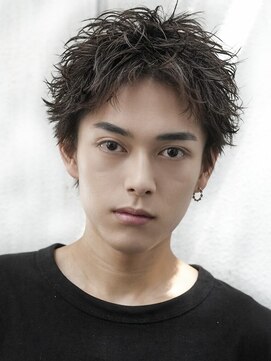 フィフス 仙台(fifth) 仙台スパイキーショートパーマツイストピンパーマ刈り上げ無し