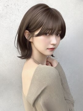 ユーフォリア 銀座(Euphoria) 韓国/小顔/黒髪/ココアベージュ/銀座/ミディアムレイヤー