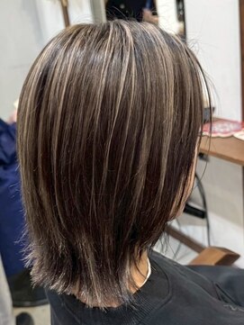 ルイ(ROUIS produced by LUCK 津田沼) ROUIS 津田沼 コントラストハイライト