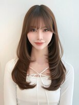 ジュイル ハラジュク(JEWIL HARAJUKU)&nbsp;大人艶髪ロングレイヤースタイル/ヘーゼルベージュ