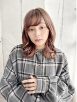 ラピス 新宿店(Lapis)&nbsp;《30代～大人透明感》白髪ぼかしハイライト＋艶カラー