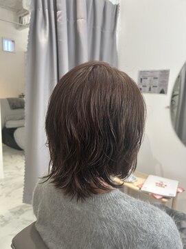 癖毛を生かしたスタイル