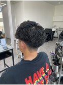 スタイリングのしやすさ◎カールパーマ