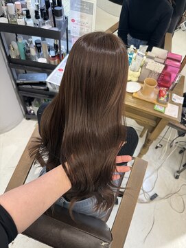 ハピネス 梅田茶屋町店(HAPPINESS) 韓国ヘア/ナチュラルブラウン/ブリーチなし/レイヤーカット