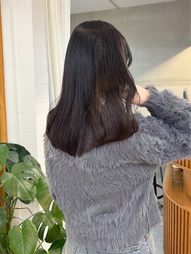 コミレ(COMILE) 深めパープルで色落ちも可愛く温風