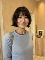 オン キャナルシティ博多前店(on)&nbsp;【晴音】ボブパーマ/ミニボブ/ドライパーマ/20代