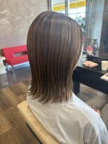 スタイル 皆実店(STYLE) 外ハネベージュカラー