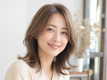 セレスト 三宮店(CELESTE)の写真/白髪が気になる大人女性に!イノアカラーがおすすめ!髪の負担を最小限に[髪質改善/白髪ぼかし/マンツーマン]