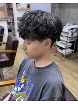 オムファミーユラグ(homme, famille raugh)&nbsp;シャドウパーマ