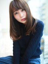 アグ ヘアー カノン 塚本店(Agu hair kanon) ☆斜めバング☆ナチュラルさらつやヘア!!