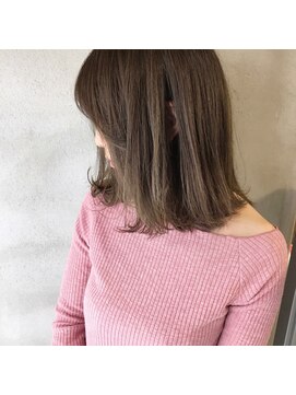 ミント(mint) 赤み除去、透明感グレージュ♪