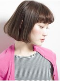 【THREEbyKEEP尾山台、木田】髪質改善ストレートボブスタイル