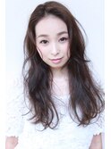 可愛さ溢れるチョコレートアッシュカラー
