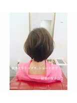 アトリエ ミム 二子玉川店(atelier mim) 小顔カット×美髪×ショート♪縮毛矯正<二子玉川店>