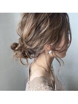 フェリアあべの(FERIA) 【天王寺 あべの】ベージュヘアアレンジ