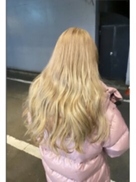 フラム 渋谷(flamme) 【flamme】ミルクブロンド