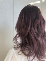 ジーナ 銀座中央通り(Zina)&nbsp;【Zina】セシルカットフリンジウェーブ×フォギーベージュ