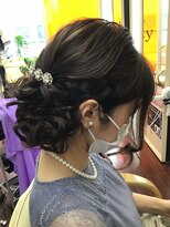 ヘアサロン ユニティ(Hair Salon Unity) ネープサイドカールシニヨン