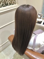 フレーム へアアンドトリートメント 天王寺北口店(FRAME)&nbsp;[FRAME 天王寺北口店] 艶カラー透け感グレージュ