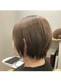 丸みショートボブ