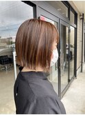大人可愛いボブ