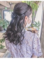 ニイ(nii.) 大人っぽハーフアップ